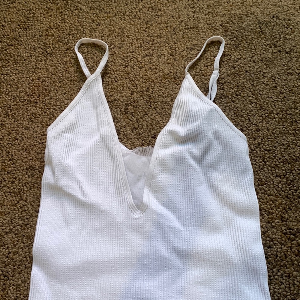 Free people mesh tank top